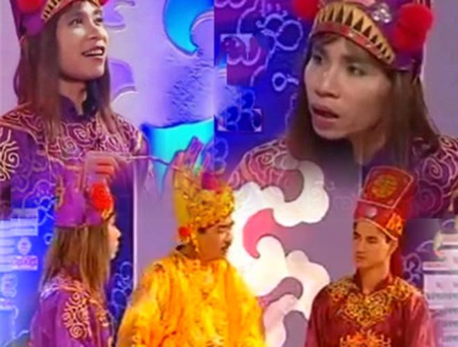 "Cô Đẩu" vẫn giữ nguyên kiểu tóc tại Gặp nhau cuối năm - Táo Quân 2007 "Cô Đẩu" vẫn giữ nguyên kiểu tóc tại Gặp nhau cuối năm - Táo Quân 2007