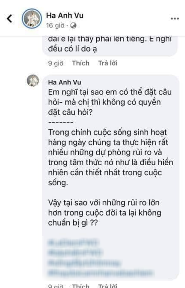 Hà Anh đính kèm hashtag tiếp tục gây tranh cãi Hà Anh đính kèm hashtag tiếp tục gây tranh cãi