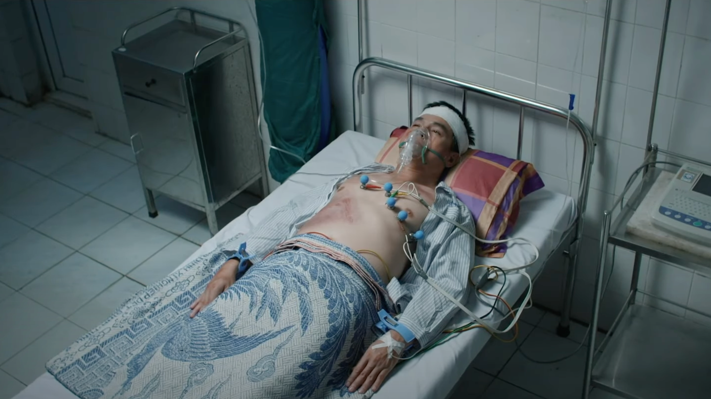 Khoản tỉnh dậy sau cơn nguy kịch. Ảnh: CMH.