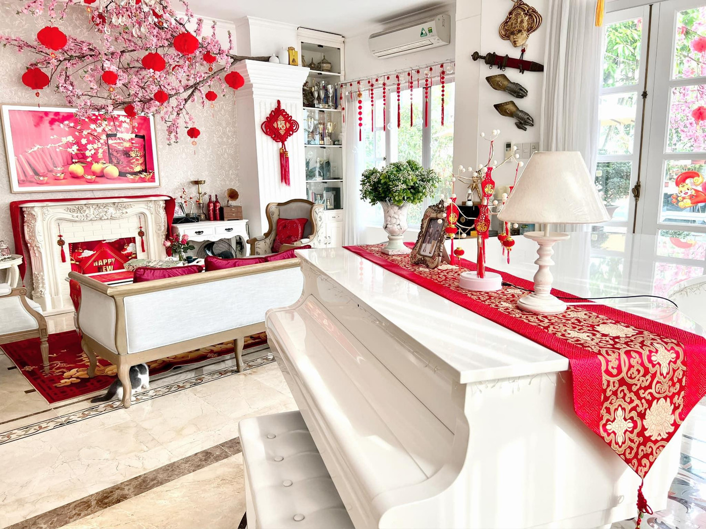 Năm nay, gia đình cô sẽ về Hà Nội ăn Tết.