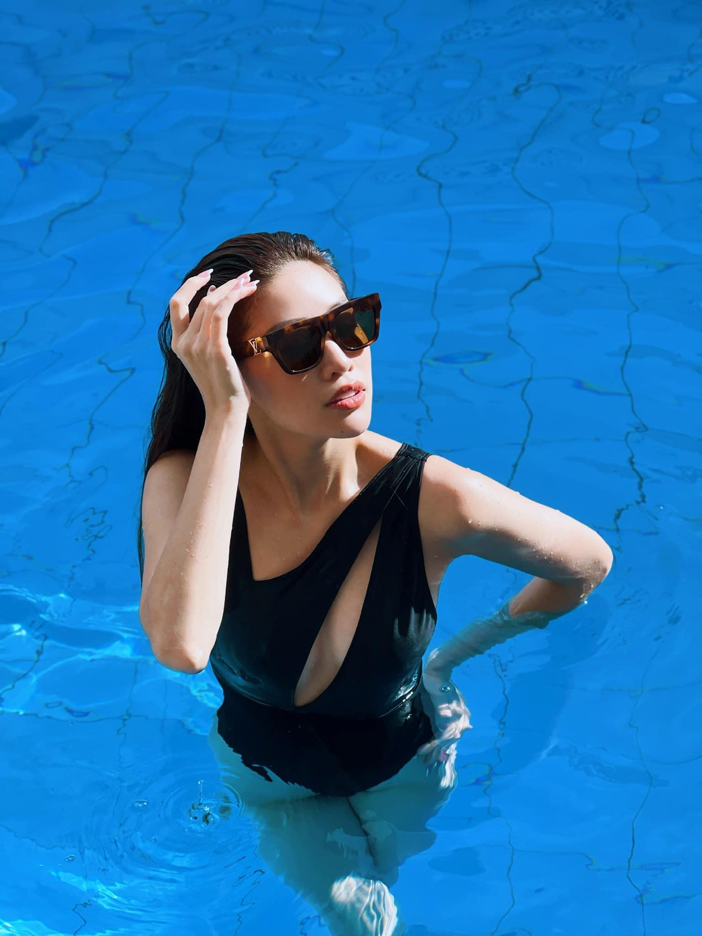 Khánh Vân đang đảm nhận vai trò MC chương trình truyền hình thực tế Hoa hậu Hoàn vũ Việt Nam 2022.