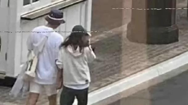 Hình ảnh được cho là Song Joong Ki và Kim Tae Ri. Ảnh: Nate.