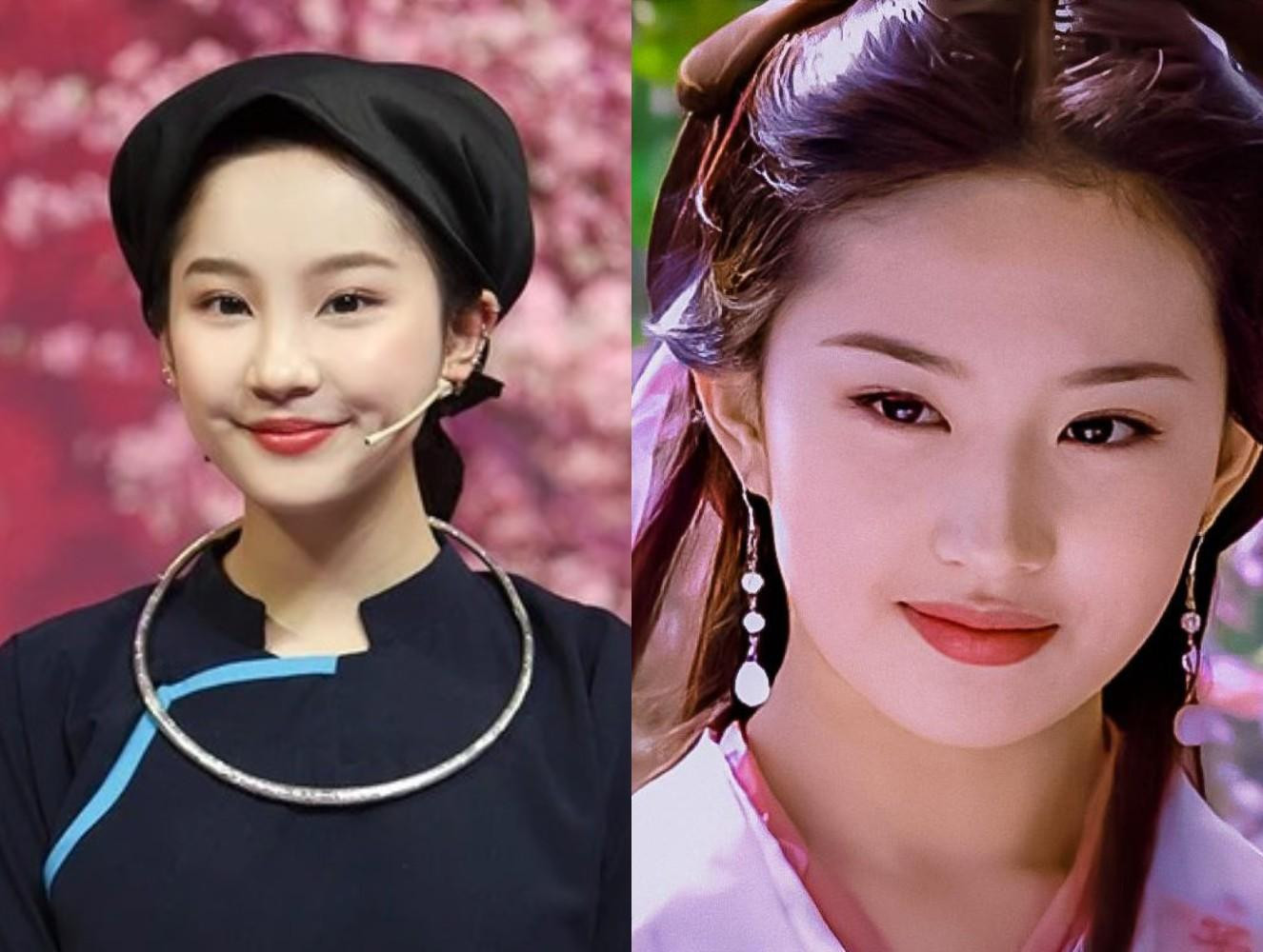 Mỹ nhân người Tày và Lưu Diệc Phi