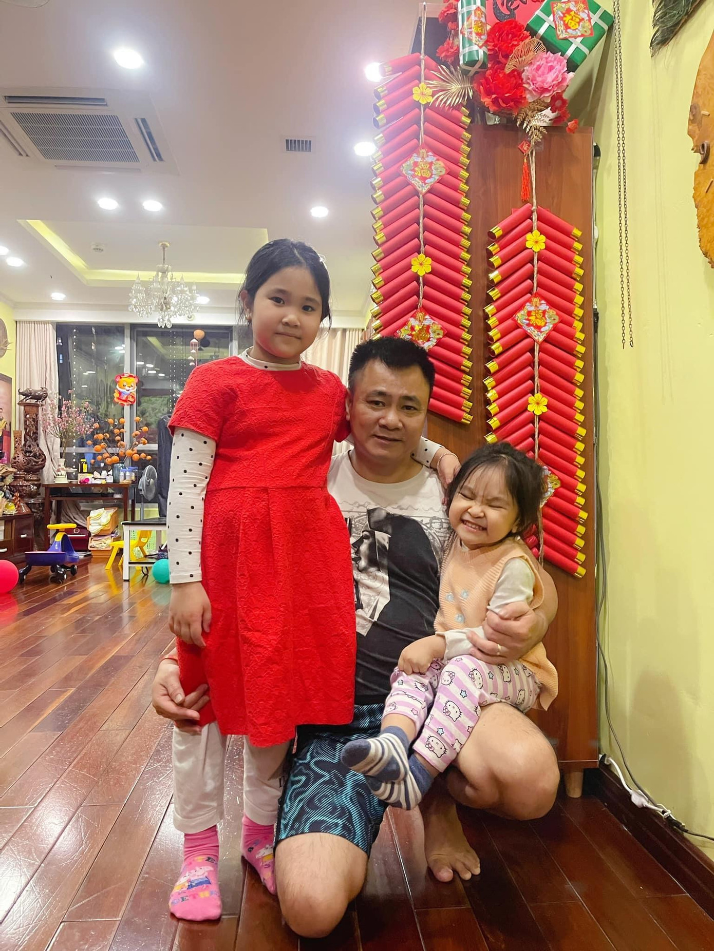 Không gian ấm cúng của gia đình NSND Tự Long.