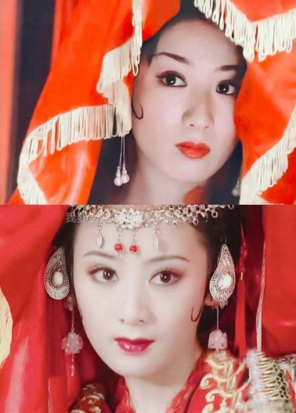 Huỳnh Dịch (trên), Lý Giai Lân trong bản phim năm 2000