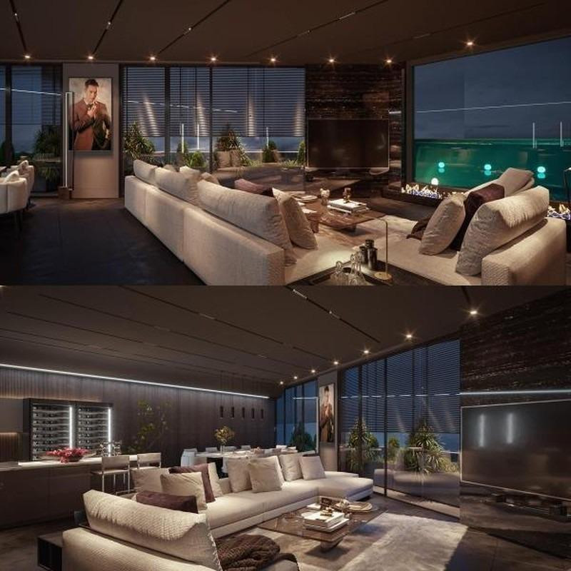 Demo biệt thự được Việt Anh chia sẻ trên Facebook cá nhân