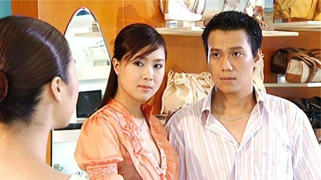 Việt Anh và Hồng Diễm trong phim Chàng trai đa cảm Việt Anh và Hồng Diễm trong phim Chàng trai đa cảm