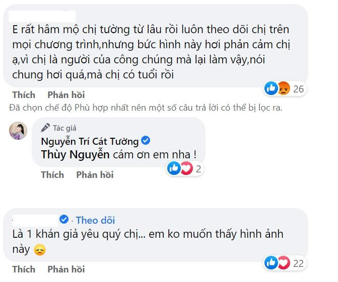 Nhiều fan phản ứng gay gắt với Cát Tường