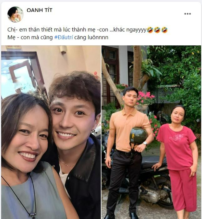 Diễn viên Tú Oanh sẽ đóng vai mẹ của Thanh Sơn