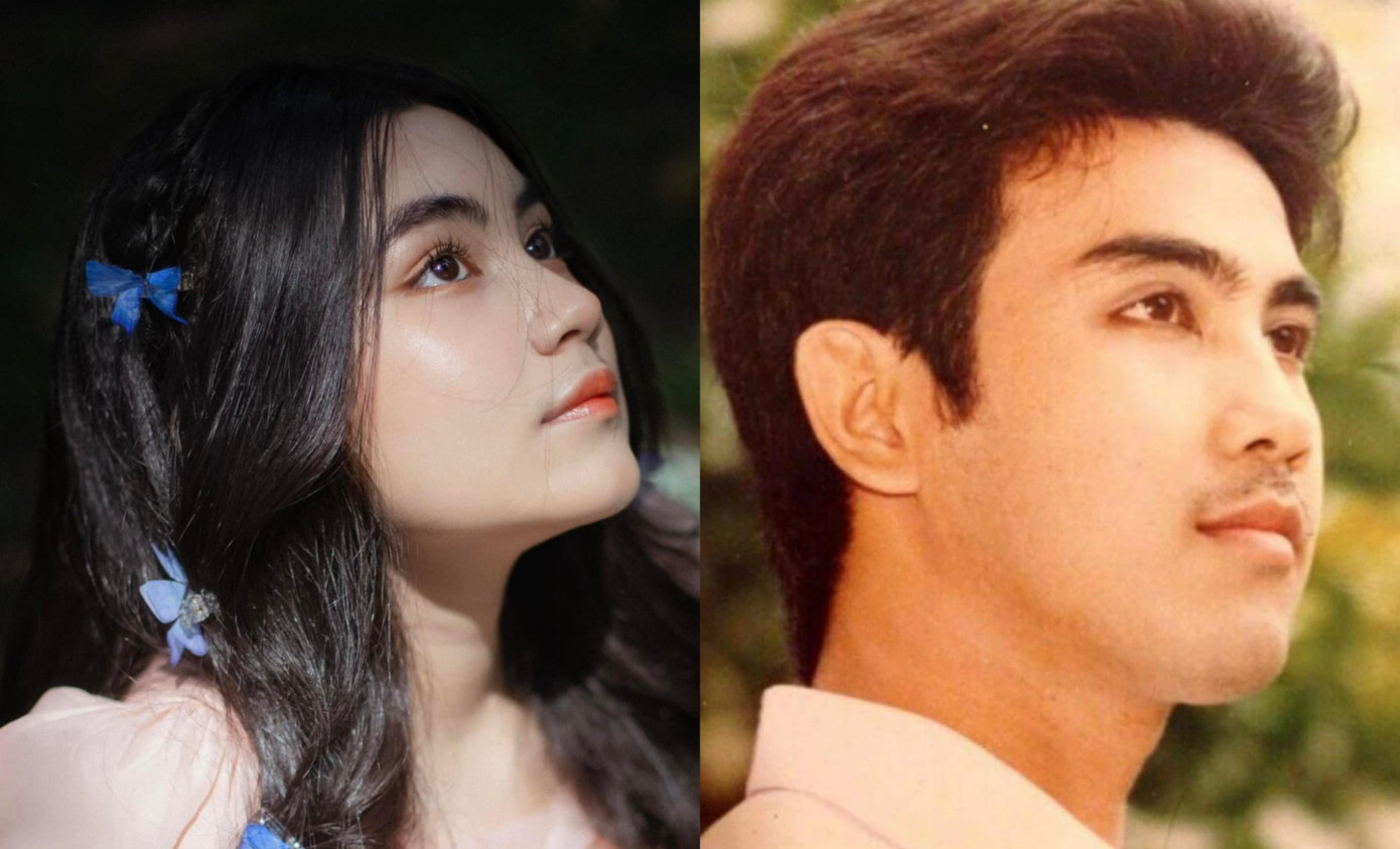 Đặc biệt, góc nghiêng của cô bé được khán giả nhận xét “sao y bản chính” gương mặt ông bố nổi tiếng.