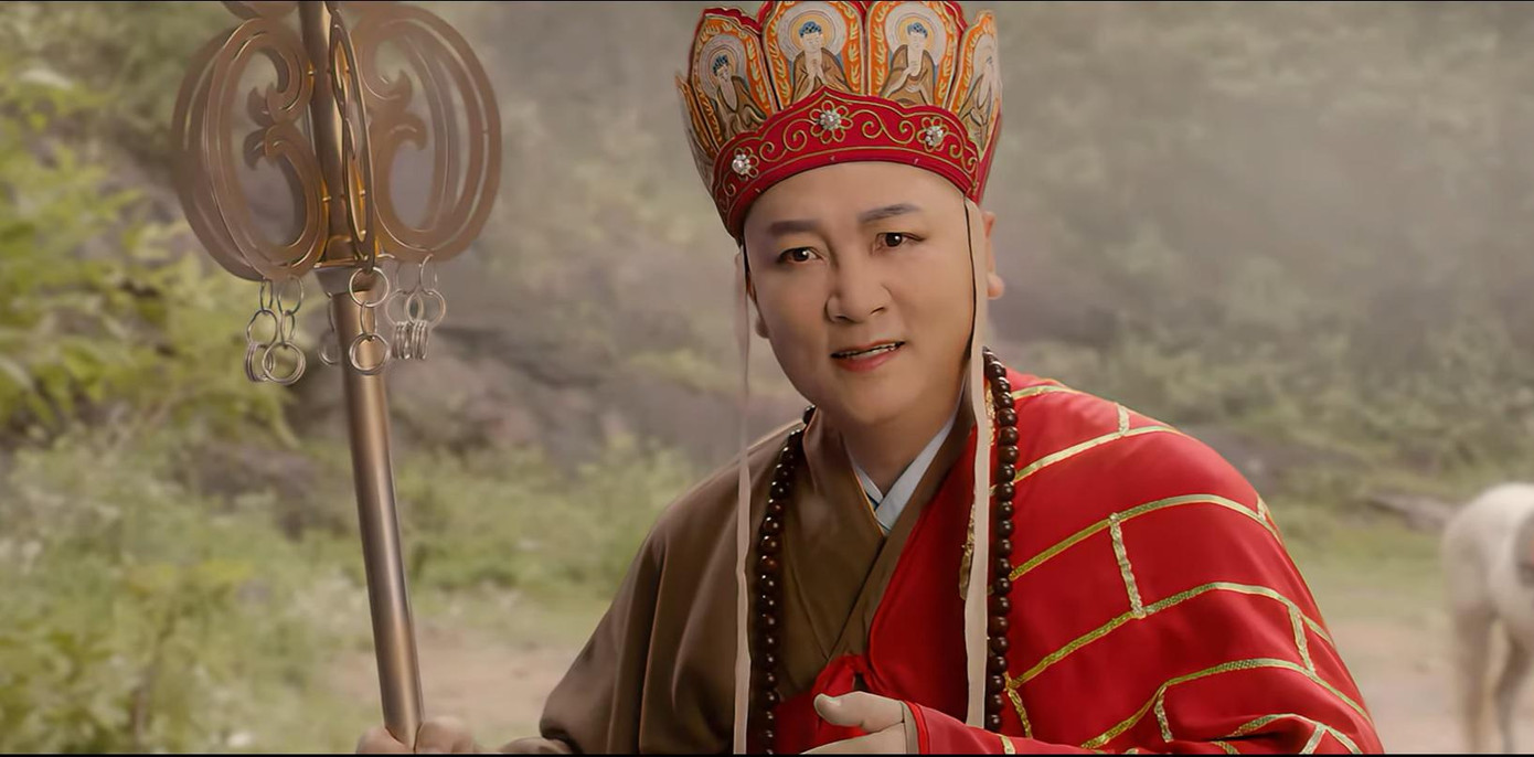 Hình ảnh Trì Trọng Thụy trên phim được chỉnh sửa nhiều nhưng khó giấu đi dấu hiệu tuổi tác. Ảnh: CMH.