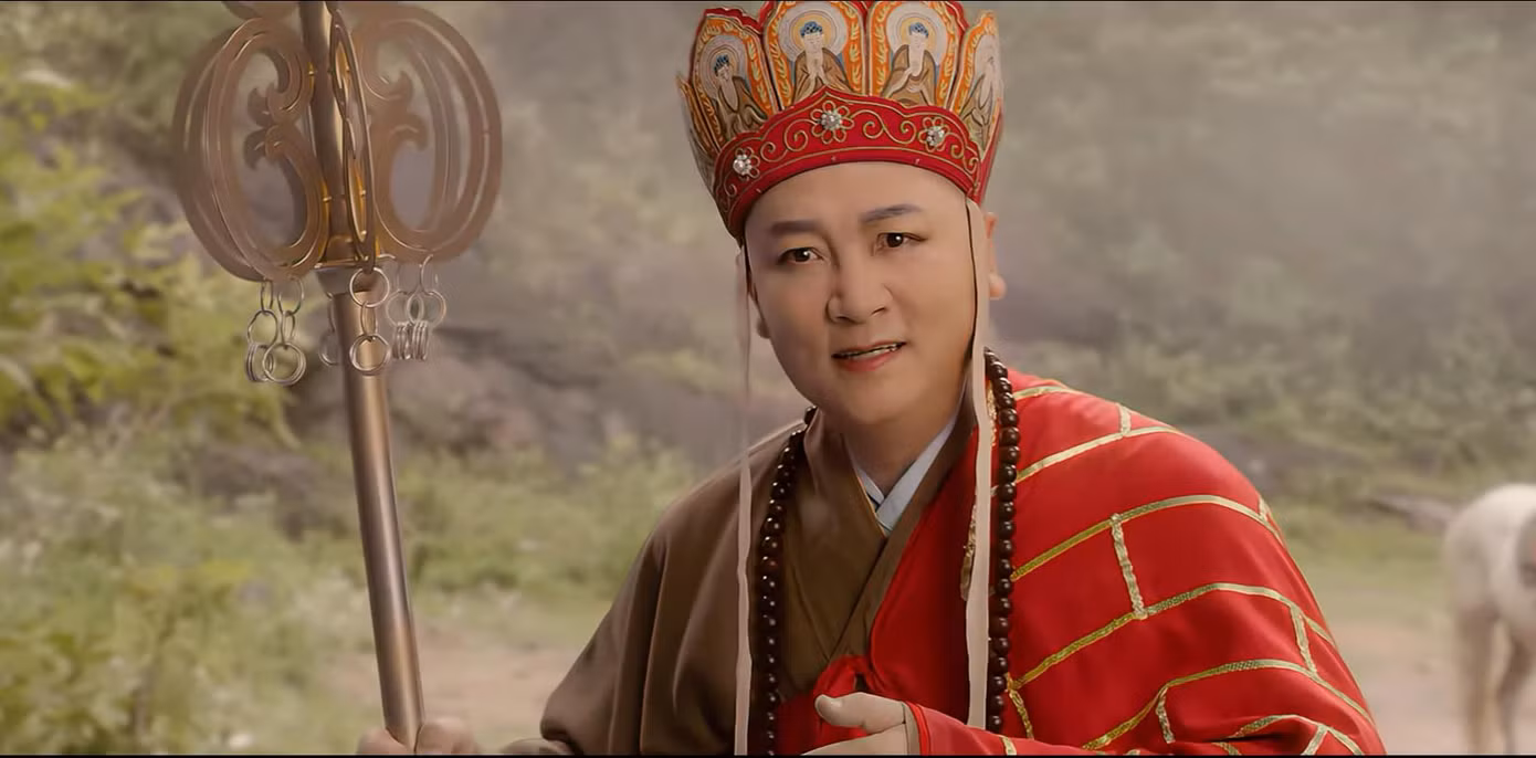 Hình ảnh Trì Trọng Thụy trên phim được chỉnh sửa nhiều nhưng khó giấu đi dấu hiệu tuổi tác. Ảnh: CMH. Hình ảnh Trì Trọng Thụy trên phim được chỉnh sửa nhiều nhưng khó giấu đi dấu hiệu tuổi tác. Ảnh: CMH.