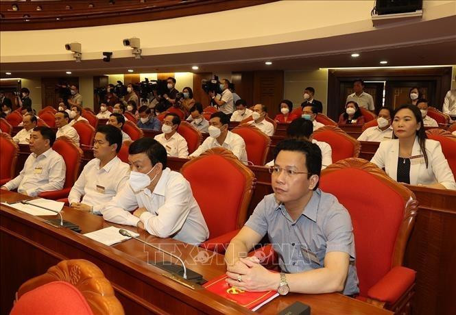 Các đại biểu dự hội nghị.