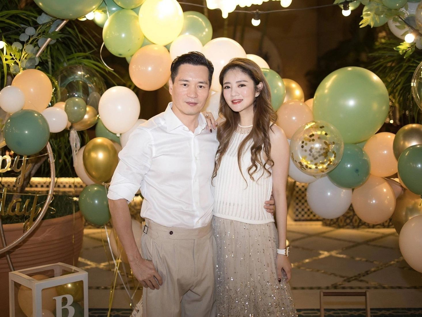 An Dĩ Hiên và chồng An Dĩ Hiên và chồng