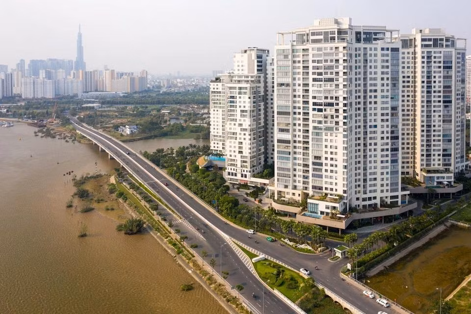 Thị trường bất động sản gắn trực tiếp với thị trường tài chính, tiền tệ và các thị trường khác. Ảnh: Quỳnh Danh.