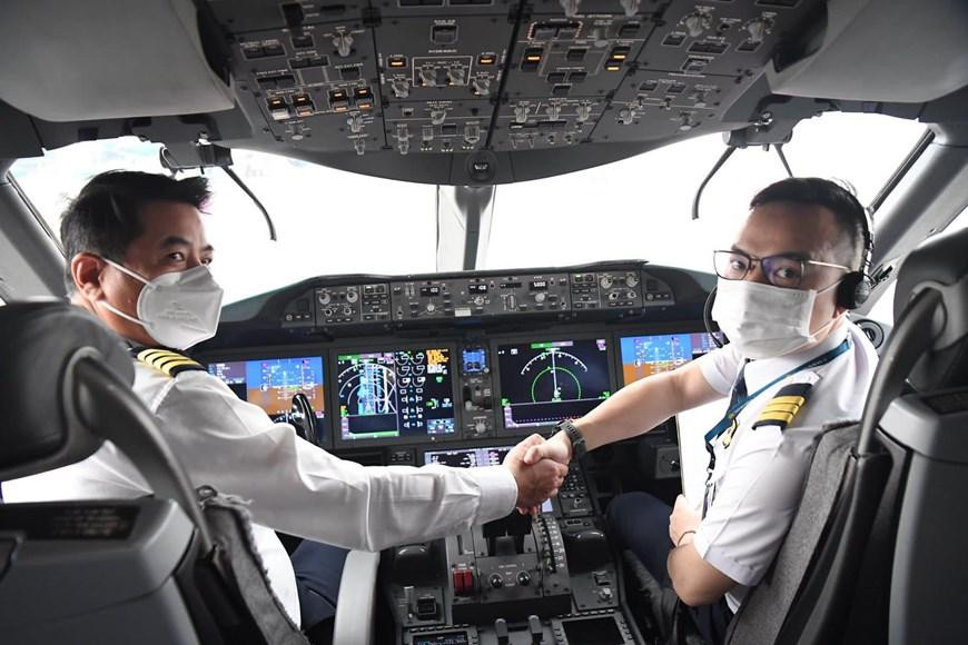 Mọi nỗ lực nhằm mục tiêu cao nhất là đảm bảo đưa công dân Việt Nam về nước đúng kế hoạch và an toàn tuyệt đối. (Ảnh: CTV/Vietnam+)