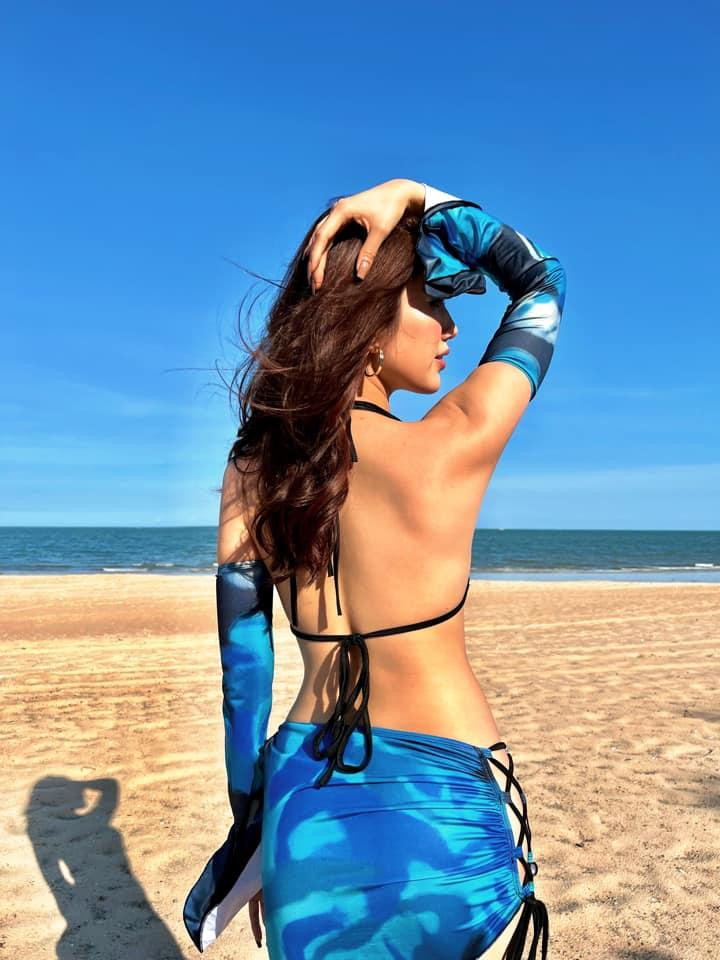 Ngôi sao Running Man VietNam khoe đường cong cơ thể quyến rũ, ba vòng nảy nở.