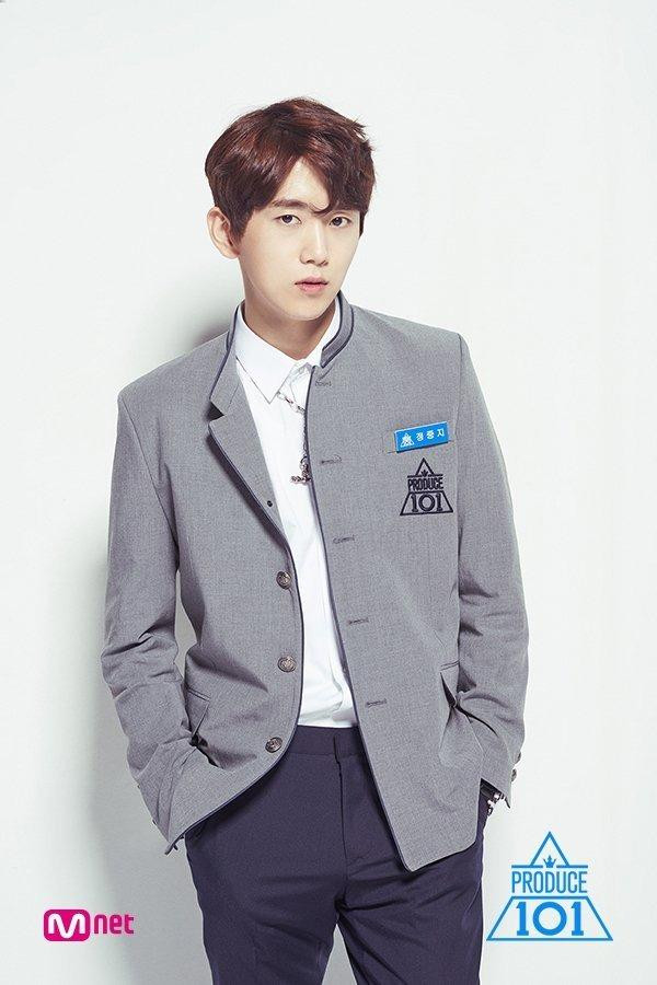 Jung Joong Ji khi tham gia Produce 101 mùa 2. Ảnh: Mnet.