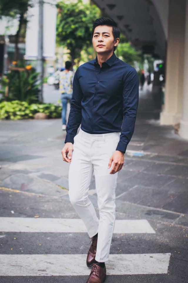 Vẻ điển trai của diễn viên Quốc Huy Vẻ điển trai của diễn viên Quốc Huy
