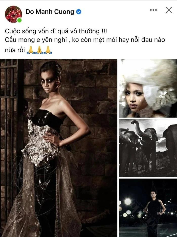 Đỗ Mạnh Cường chia sẻ lại hình ảnh của Nguyễn Thị Tuyết trong cuộc thi Vietnam’s Next Top Model 2011