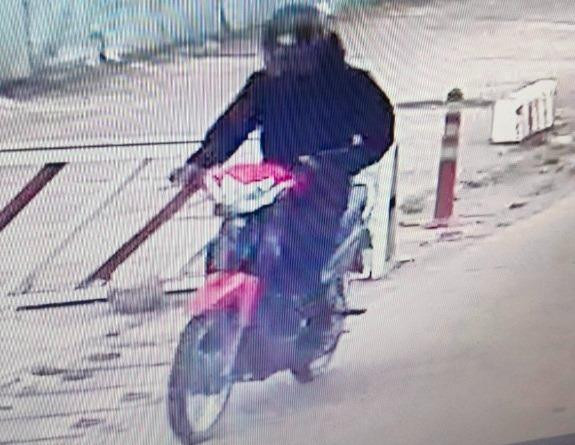 Camera ghi lại hình đối tượng trên đường bỏ trốn hướng Biên Hòa về Bà Rịa - Vũng Tàu.