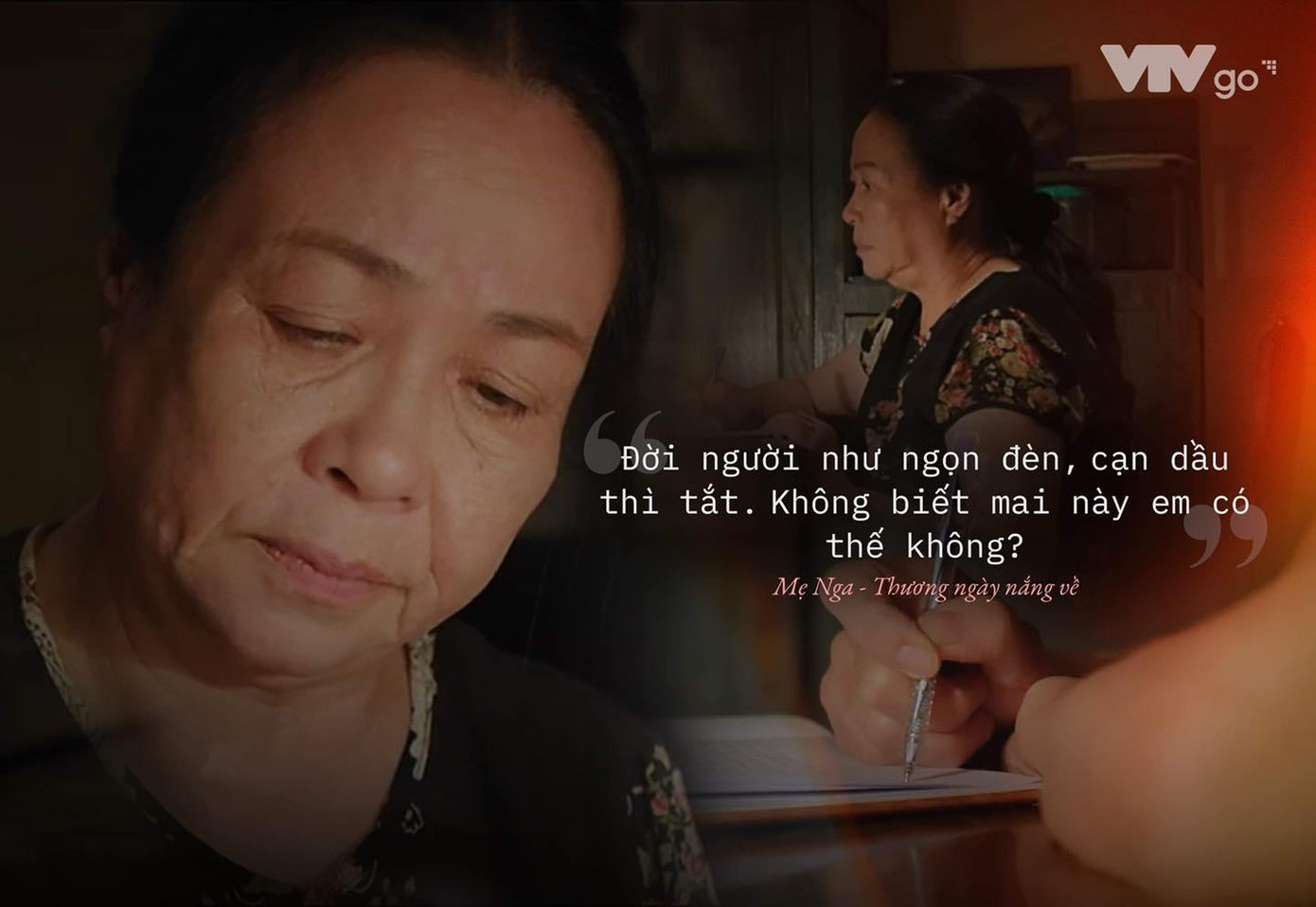 Bức thư bà Nga gửi người chồng quá cố khi còn minh mẫn. Bức thư bà Nga gửi người chồng quá cố khi còn minh mẫn.