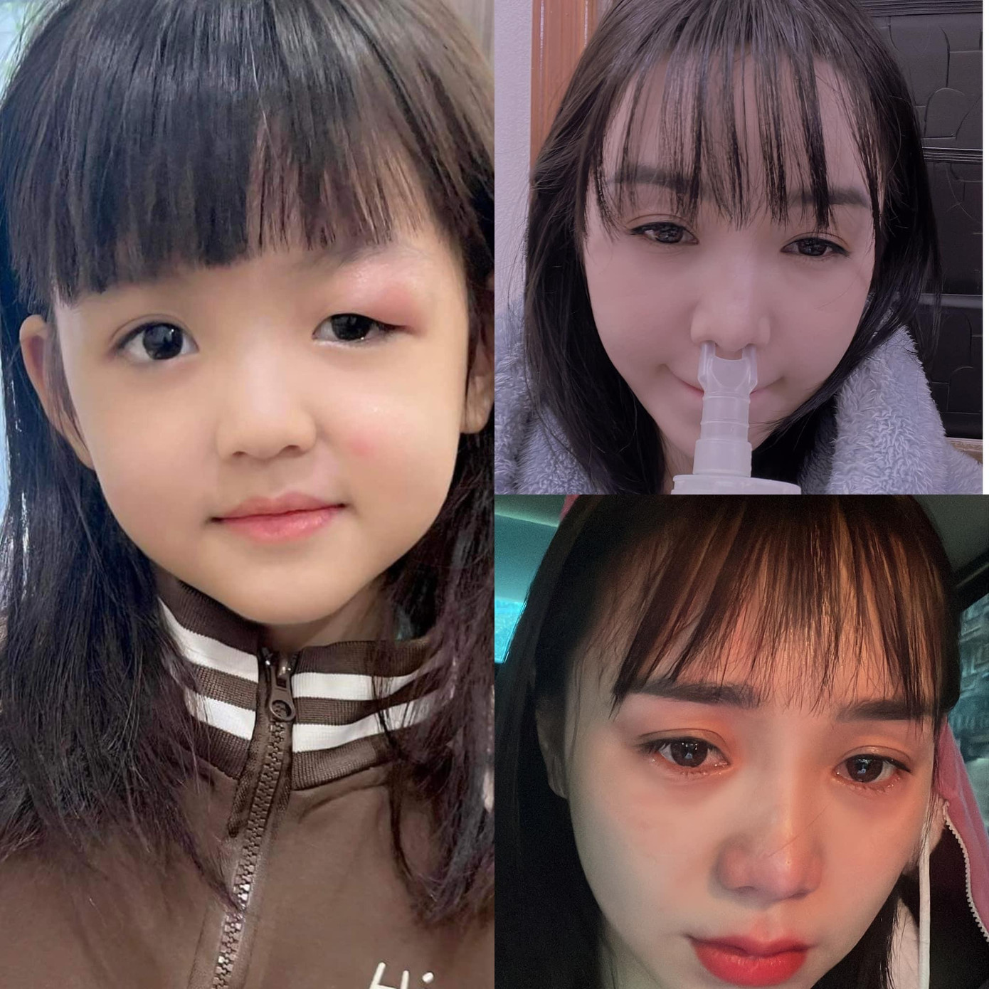 Quỳnh Kool và bé An Nhiên gặp sự cố khiến khán giả vừa thương vừa buồn cười. Ảnh: Quỳnh Kool. Quỳnh Kool và bé An Nhiên gặp sự cố khiến khán giả vừa thương vừa buồn cười. Ảnh: Quỳnh Kool.