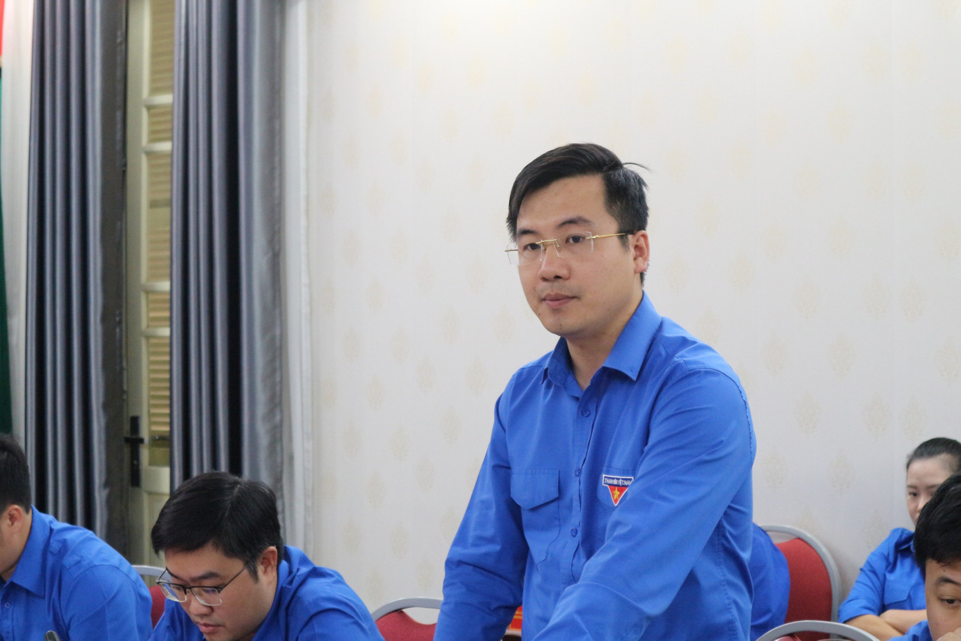 Anh Nguyễn Nhất Linh, Phó Trưởng ban Tuyên giáo T.Ư Đoàn đặt hàng Thành Đoàn Hà Nội tạo trend (trào lưu) để tạo sự đổi mới, hấp dẫn, trẻ trung trong công tác tuyên truyền. Anh Nguyễn Nhất Linh, Phó Trưởng ban Tuyên giáo T.Ư Đoàn đặt hàng Thành Đoàn Hà Nội tạo trend (trào lưu) để tạo sự đổi mới, hấp dẫn, trẻ trung trong công tác tuyên truyền.