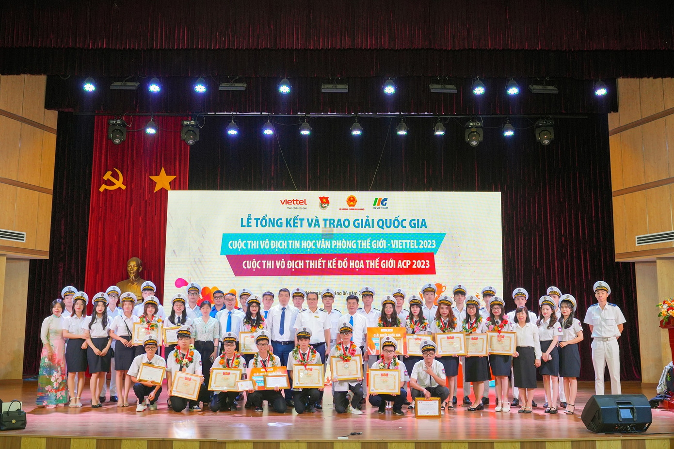 Lễ tổng kết và trao giải Cuộc thi Vô địch tin học văn phòng thế giới – Viettel (MOS World Championship - Viettel) và Cuộc thi Vô địch thiết kế đồ họa thế giới ACP (ACP World Championship)