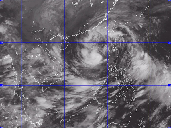 Ảnh chụp mây vệ tinh cơn bão số 6. Ảnh chụp mây vệ tinh cơn bão số 6