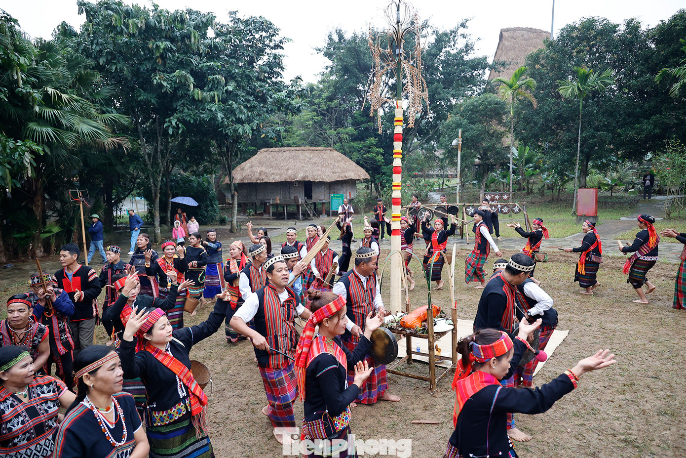 Lễ hội trỉa lúa của đồng bào dân tộc Bru-Vân Kiều.