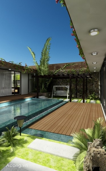 Biệt thự nghỉ dưỡng ngoại ô Hà Nội đẹp như mơ ảnh 15