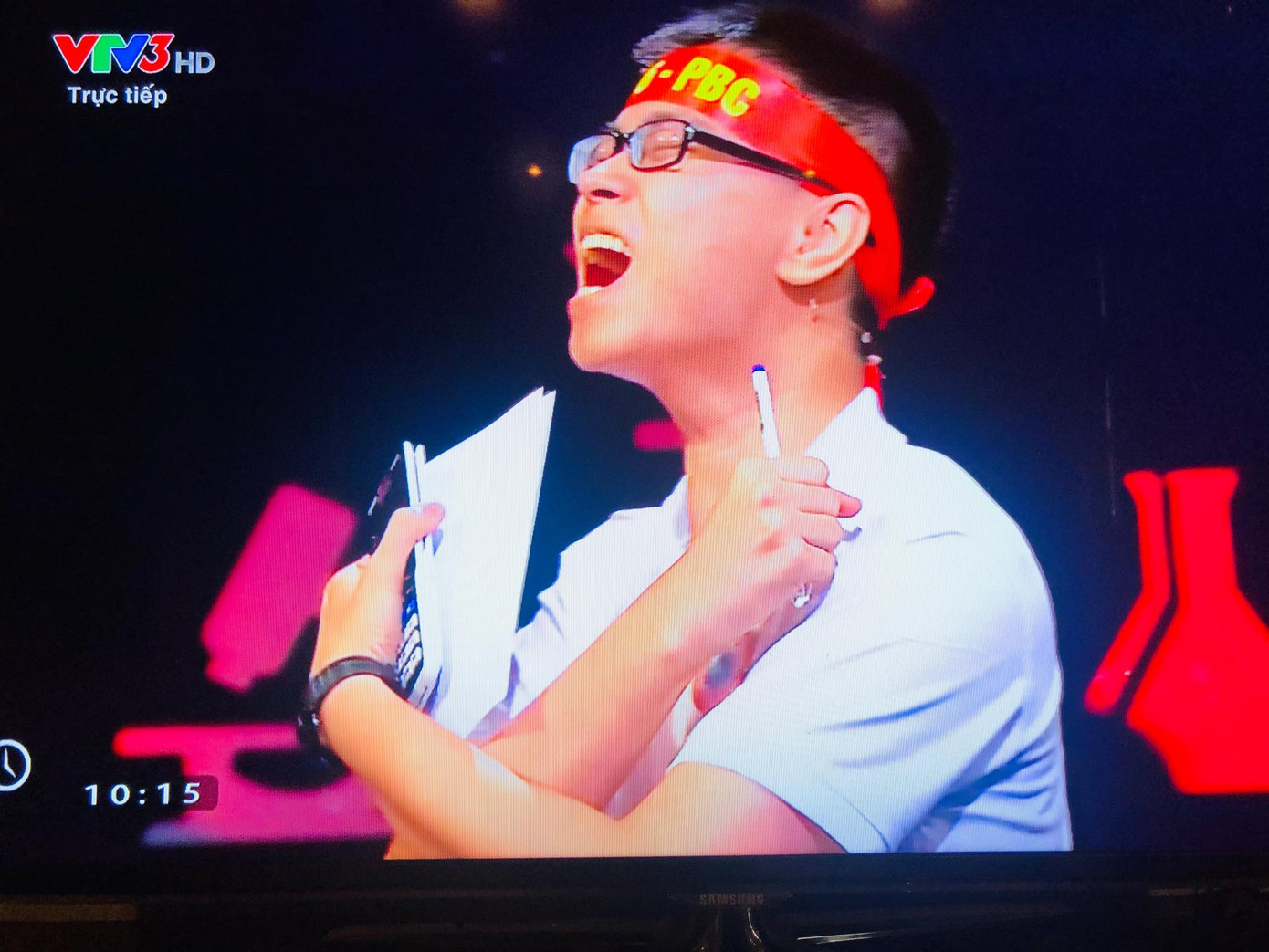 Trần Thế Trung khóc nghẹn trên đỉnh Olympia năm 2019 ảnh 2