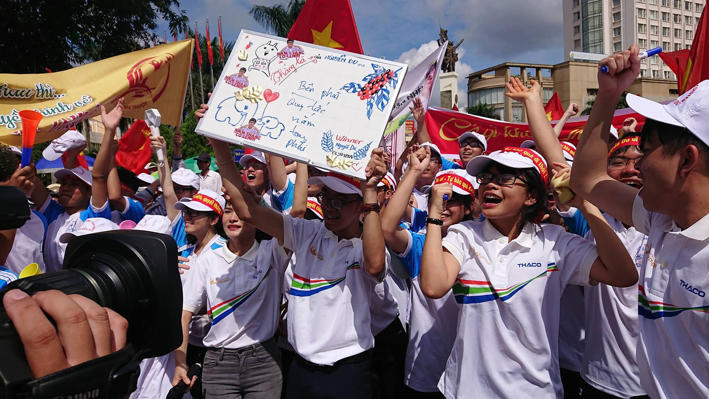 Trần Thế Trung khóc nghẹn trên đỉnh Olympia năm 2019 ảnh 16