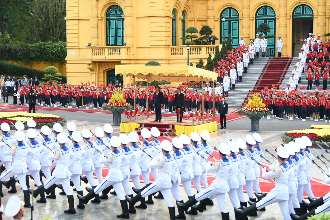 Tổng Bí thư Tô Lâm chủ trì lễ đón cấp Nhà nước Tổng Bí thư, Chủ tịch nước Trung Quốc Tập Cận Bình ảnh 28 Tổng Bí thư Tô Lâm chủ trì lễ đón cấp Nhà nước Tổng Bí thư, Chủ tịch nước Trung Quốc Tập Cận Bình ảnh 28