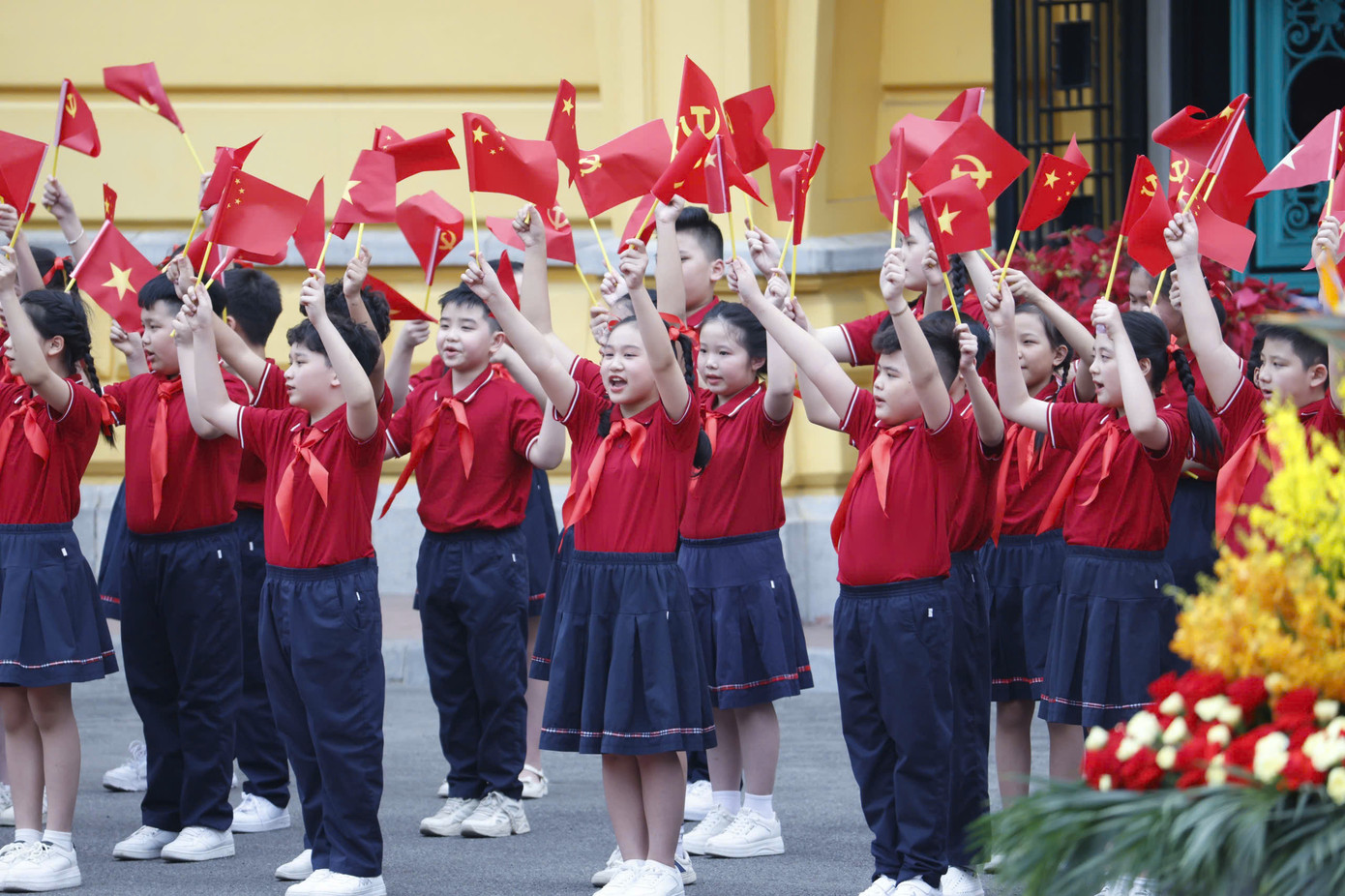 Tổng Bí thư Tô Lâm chủ trì lễ đón cấp Nhà nước Tổng Bí thư, Chủ tịch nước Trung Quốc Tập Cận Bình ảnh 8 Tổng Bí thư Tô Lâm chủ trì lễ đón cấp Nhà nước Tổng Bí thư, Chủ tịch nước Trung Quốc Tập Cận Bình ảnh 8