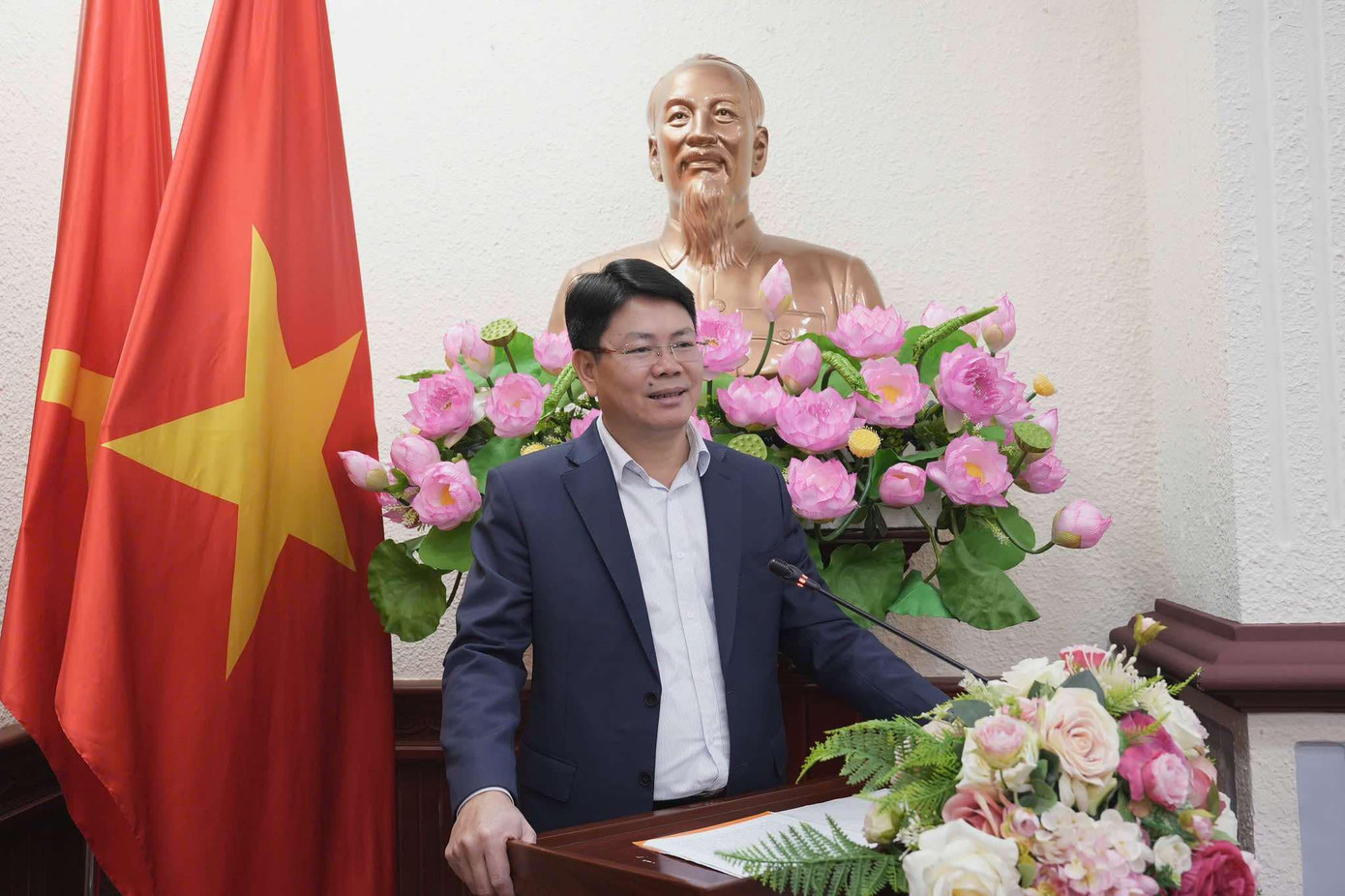 Thứ trưởng Nguyễn Thanh Tịnh phát biểu tại tọa đàm.