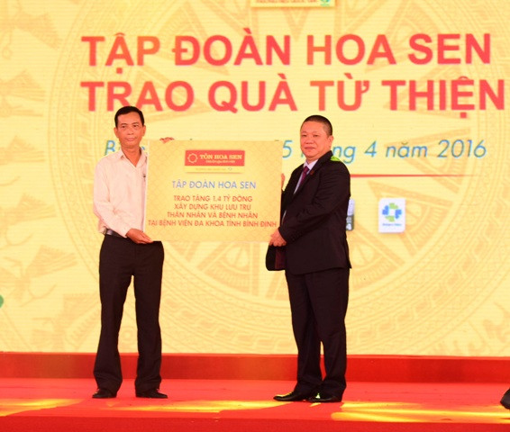 Khánh thành Nhà máy Ống nhựa Hoa Sen Bình Định ảnh 2