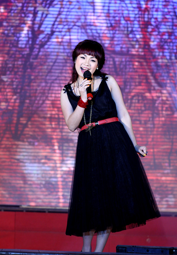 Ngọc Khuê tại chương trình. Ngọc Khuê tại chương trình