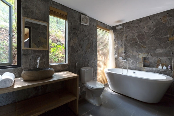 Ấn tượng với ngôi nhà 36m2 cheo leo trên đồi thông ở Sóc Sơn ảnh 10