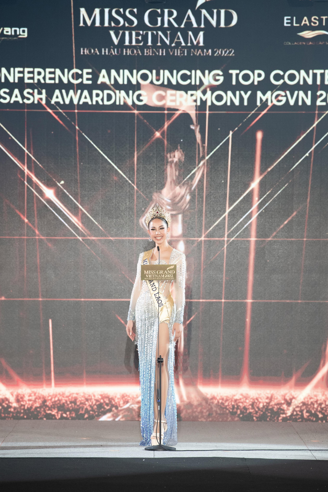 Vongkhamxao Phoutsavanh - Miss Grand Laos 2022 nổi bật với kỹ năng trình diễn chuyên nghiệp.