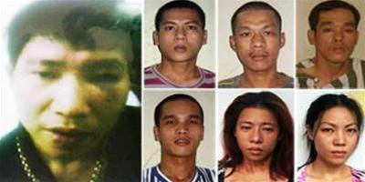 Lương Ngọc Lập và những kẻ "buôn trắng" bị bắt trong vụ án. Lương Ngọc Lập và những kẻ "buôn trắng" bị bắt trong vụ án.