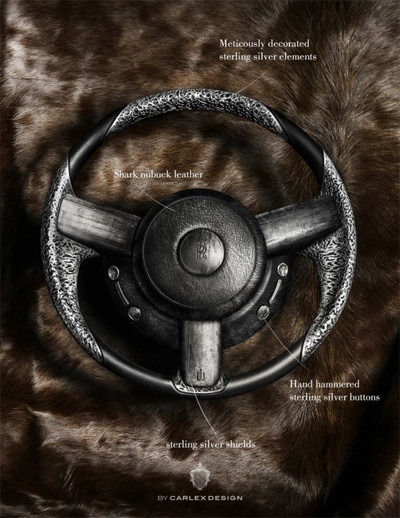 Chi tiết Rolls-Royce Abyss - xe siêu sang dát vàng bạc ảnh 4