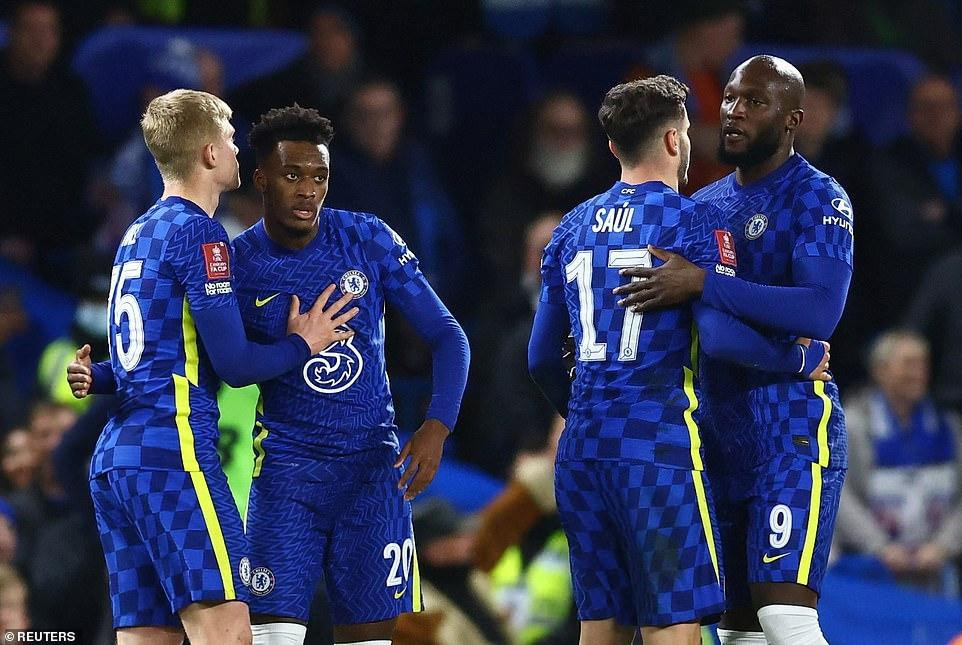 Các cầu thủ Chelsea có trận thắng dễ dàng tại FA Cup