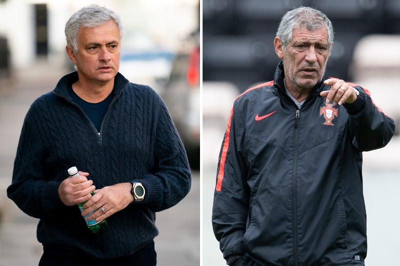 Mourinho sẽ thay thế Santos dẫn dắt tuyển Bồ Đào Nha?