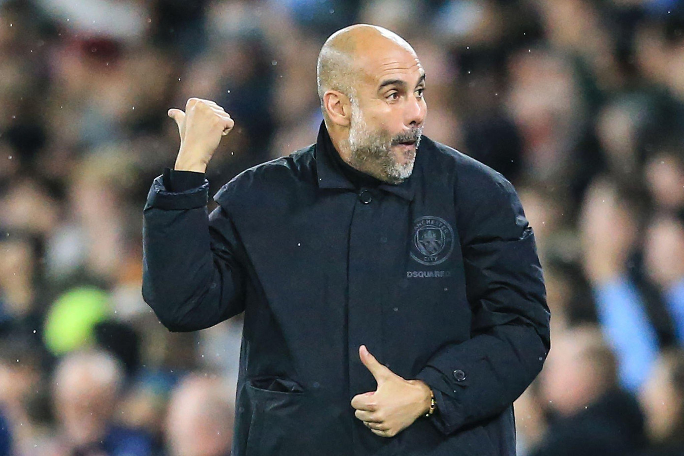 Pep Guardiola cũng phải ngỡ ngàng với khả năng ghi bàn của Haaland