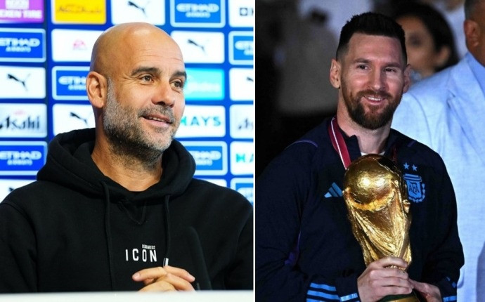 Pep Guardiola luôn dành lời có cánh cho Messi