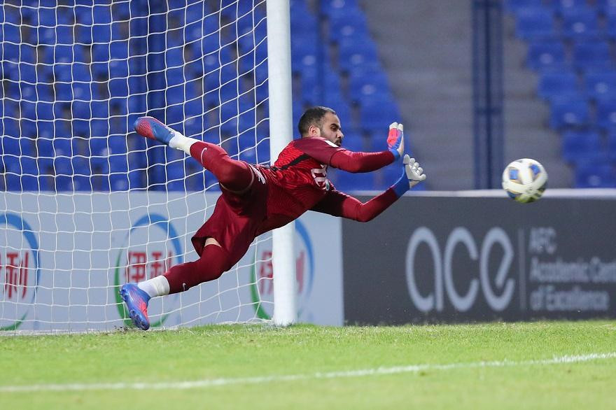 U23 Saudi Arabia giữ sạch lưới ngay cả khi chịu phạt đền. Ảnh: AFC