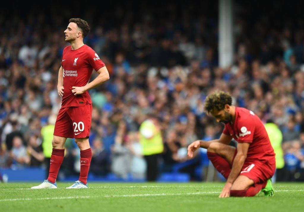 Salah và các đồng đội bất lực trước Everton