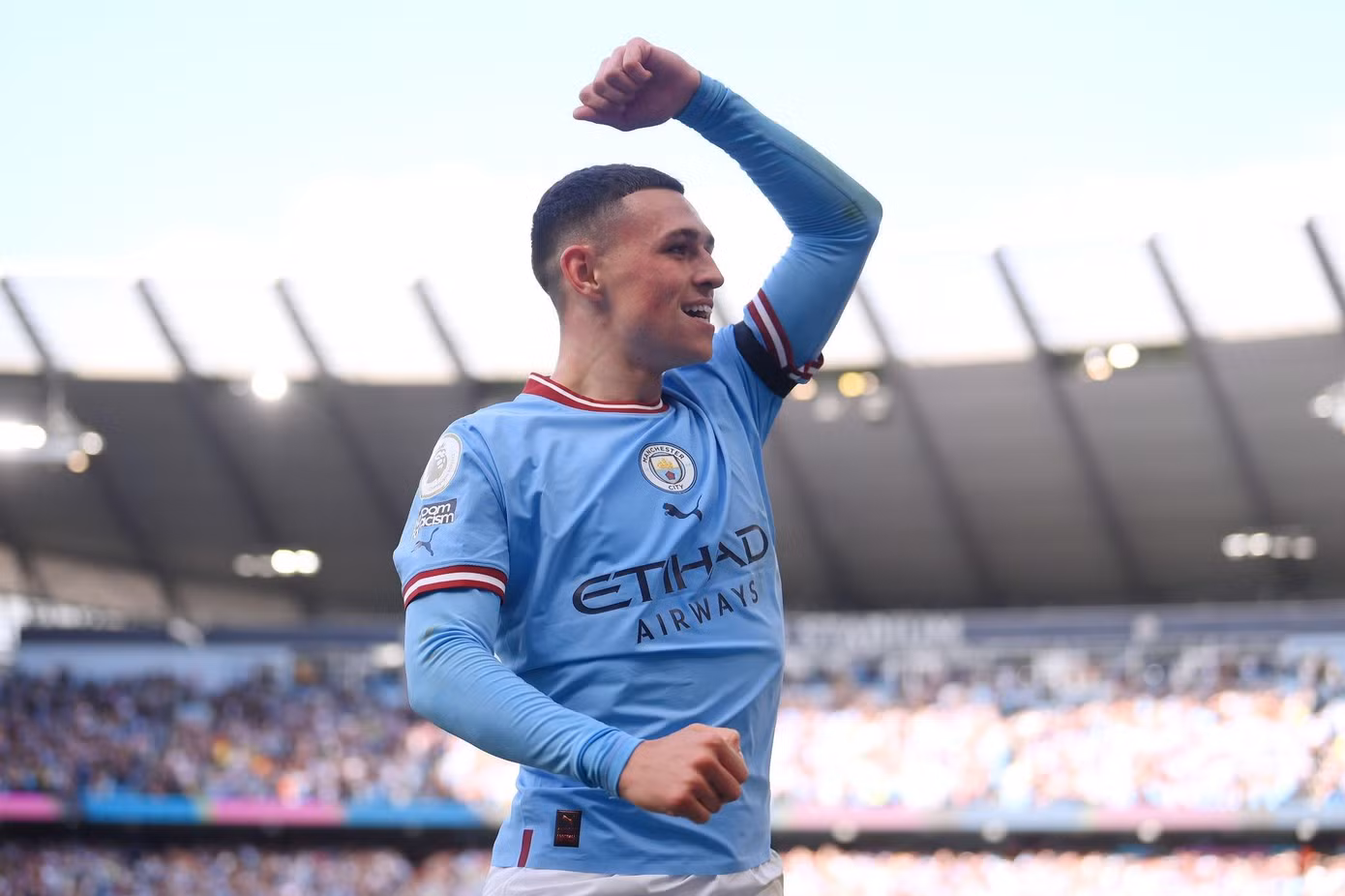 Man City đánh bại MU 6-3 trong cơn mưa bàn thắng ở derby thành Manchester ảnh 11